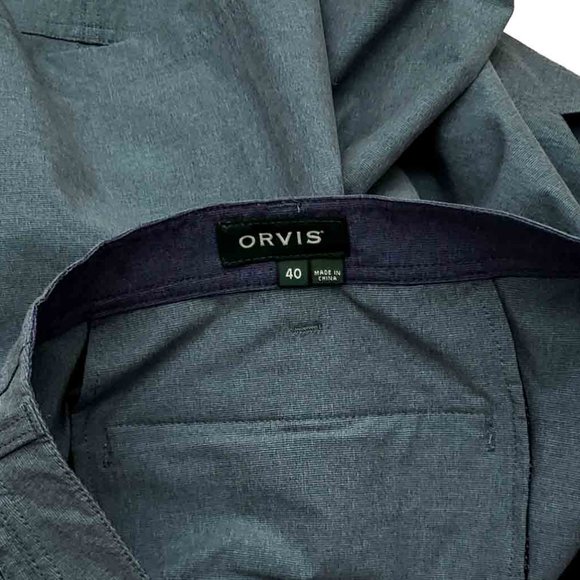 Orvis Fly Fishing Shorts Green Men's Size 40 - Picture 2 of 2